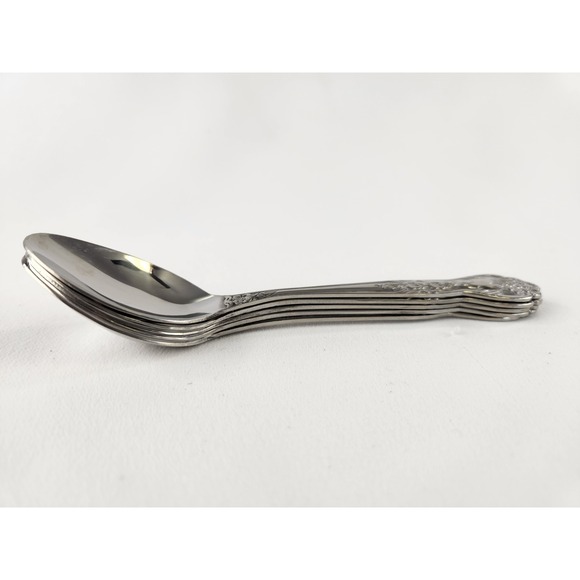 Rogers Stainless Steel Love Joy Pattern Flatware 10 Piece Lot Spoons Forks Repla - Picture 5 of 14